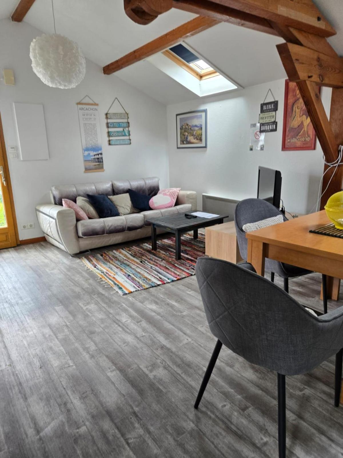 ביסקארוס Chambres Du Petit Bonheur מראה חיצוני תמונה